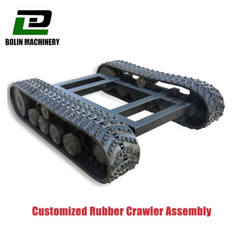 small crawler rubber undercarriage